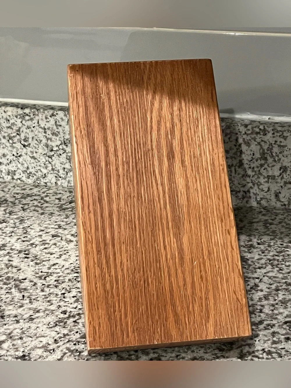 Cutco 18 Slot Cherry finish Wooden Knife Storage Block Made In The USA